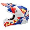 Cross Enduro Scorpion VX-15 Air Akra Rot Blau Motorradhelm