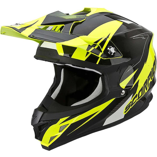 Scorpion Helm Moto Cross Enduro Skorpion VX-15 Air Krush Gelb Fluo 1 Scorpion Helm Moto Cross Enduro Skorpion VX-15 Air Krush Gelb Fluo