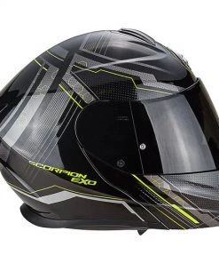 Helm Moto Modular Scorpion Exo-920 Satelliten-Schwarz-Gelb Neon -Outlet SCORPION Store helm moto modular scorpion exo 920 satelliten schwarz gelb neon 48430