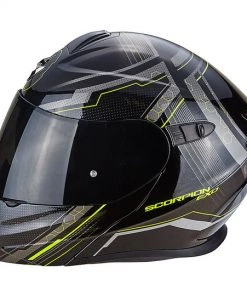 Helm Moto Modular Scorpion Exo-920 Satelliten-Schwarz-Gelb Neon -Outlet SCORPION Store helm moto modular scorpion exo 920 satelliten schwarz gelb neon 48431
