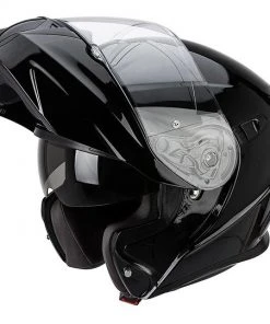 Helm Moto Modular Scorpion Exo-920 Solide Mono Gloss Black