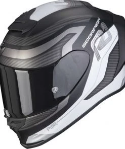 Integral Motorradhelm Scorpion EXO-R1 AIR VATIS Matt Schwarz Weiß