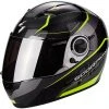 Integralhelm Moto Scorpion Exo-490 Vision-Schwarz Gelb