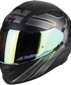 Integralhelm Moto Scorpion Exo-510 Air Strecke Matt-Schwarz-Grün