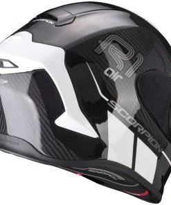 Integrierter Motorradhelm Aus Scorpion Carbon EXO-R1 CARBON CORPUS II Schwarz Weiß 5 Integrierter Motorradhelm Aus Scorpion Carbon EXO-R1 CARBON CORPUS II Schwarz Weiß -Outlet SCORPION Store integrierter motorradhelm aus scorpion carbon exo r1 carbon corpus ii schwarz weiss 116102