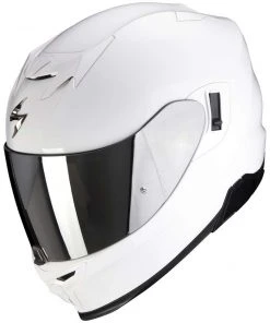 Integrierter Motorradhelm Scorpion EXO-520 AIR Solid White