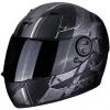 Integrierter MotorradhelmScorpion EXO 490 DAR Matt Schwarz Silber