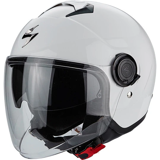 Jet Moto Helm Scorpion Exo-City Fest Weiss 1 Jet Moto Helm Scorpion Exo-City Fest Weiss
