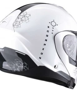 Modularer Motorradhelm P / J Scorpion EXO-930 SHOT White Pearl Black -Outlet SCORPION Store modularer motorradhelm p j scorpion exo 930 shot white pearl black 138912