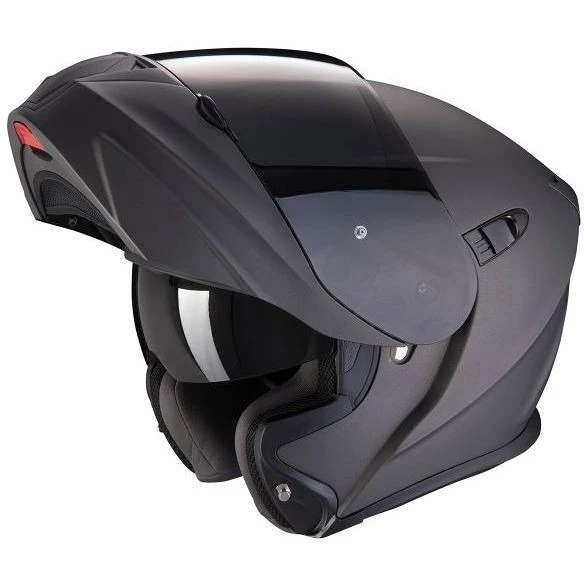Modularer Motorradhelm Scorpion EXO-920 EVO SOLID Matt Schwarz 2 Modularer Motorradhelm Scorpion EXO-920 EVO SOLID Matt Schwarz – Bild 2