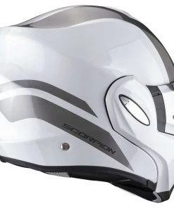 Modularer Motorradhelm Scorpion EXO-TECH FORZA White Pearl Silver -Outlet SCORPION Store modularer motorradhelm scorpion exo tech forza white pearl silver 138958