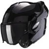 Modularer Motorradhelm Scorpion EXO TECH SOLID Glossy Black
