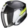 Scorpion Moto Jet Helm Aus Skorpionfaser EXO-S1 CROSS-VILLE Schwarz Gelb Fluo