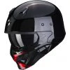 Motorradhelm Jet Scorpion COVERT-X TANKER Schwarz Rot