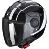 Motorradhelm Jet Scorpion EXO-CITY SCOOT Schwarz Metall Weiß