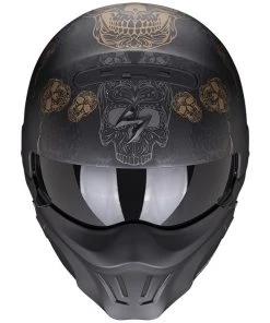 Outlet SCORPION Store -Outlet SCORPION Store motorradhelm jet scorpion exo combat evo kalavera matt schwarz gold 139186