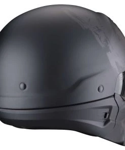 Motorradhelm Jet Scorpion EXO-COMBAT EVO Marauder Matt Schwarz Dunkelsilber -Outlet SCORPION Store motorradhelm jet scorpion exo combat evo marauder matt schwarz dunkelsilber 138918