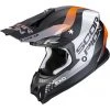 Motorradhelm Scorpion VX-16 AIR Soul Matt Schwarz Orange