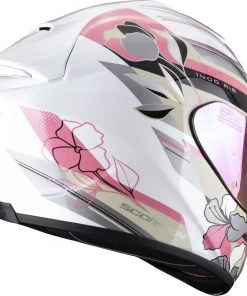 Scorpion EXO-1400 AIR GAIA Integral Motorradhelm Weiß Perlrosa Grün -Outlet SCORPION Store scorpion exo 1400 air gaia integral motorradhelm weiss perlrosa gruen 139025
