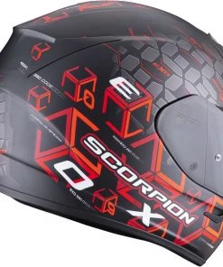 Scorpion EXO-390 CUBE Integral Motorradhelm Matt Schwarz Rot -Outlet SCORPION Store scorpion exo 390 cube integral motorradhelm matt schwarz rot 138985