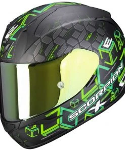 Scorpion EXO-390 CUBE Integrierter Motorradhelm Mattschwarz