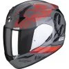 Scorpion EXO-390 Integral Motorradhelm IGHOST Grey Cement Red