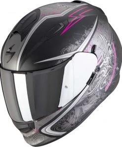 Scorpion EXO-491 RUN Integral Motorradhelm Matt Schwarz Rosa