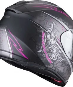 Scorpion EXO-491 RUN Integral Motorradhelm Matt Schwarz Rosa 2 Scorpion EXO-491 RUN Integral Motorradhelm Matt Schwarz Rosa -Outlet SCORPION Store scorpion exo 491 run integral motorradhelm matt schwarz rosa 138993