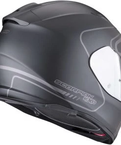 Scorpion EXO-491 WEST Integral Motorradhelm Matt Schwarz Silber -Outlet SCORPION Store scorpion exo 491 west integral motorradhelm matt schwarz silber 138999