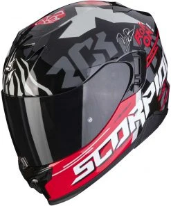 Scorpion EXO-520 AIR ROK BAGOROS Integral Motorradhelm Schwarz Rot