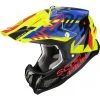 Scorpion VX-22 AIR NEOX Motorradhelm Gelb Fluo Blau Rot